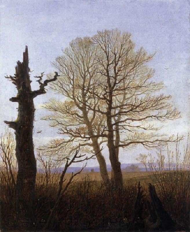 Carl Gustav Carus Landscape in Early Spring